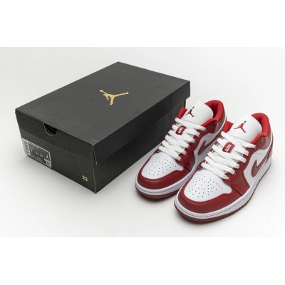 Air Jordan 1 Low Gym Red White 553558-611 02