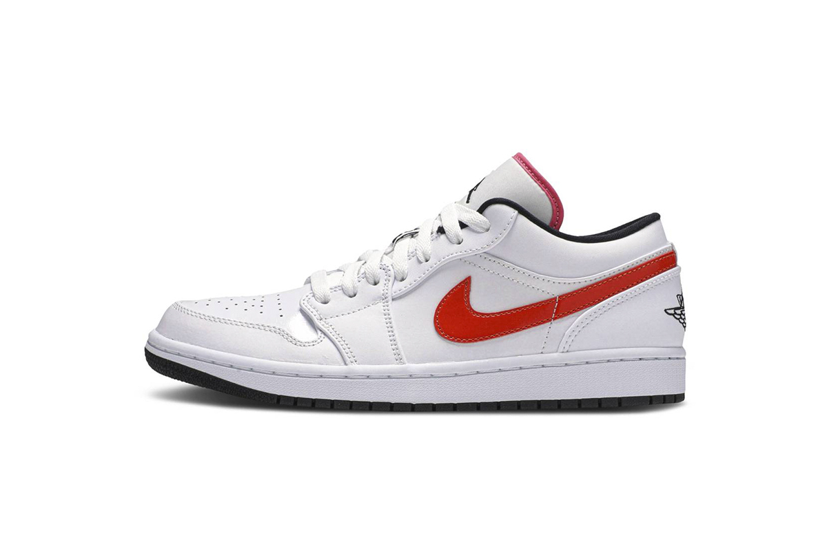 Coco Shoes Air Jordan 1 Low White Multi-Color CW7009-100 - Cocoshoesvip.net