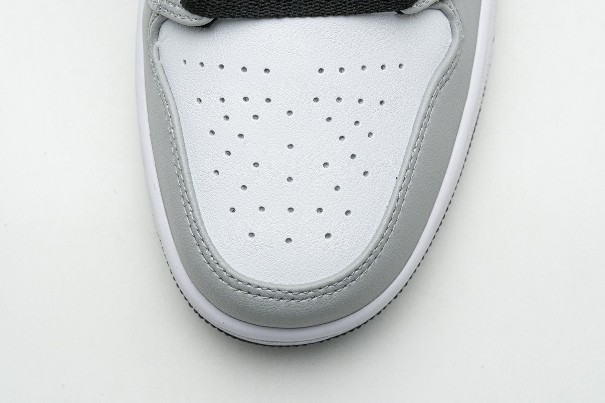 Coco Shoes Air Jordan 1 Low Light Smoke Grey 553558-030 - Cocoshoesvip.net