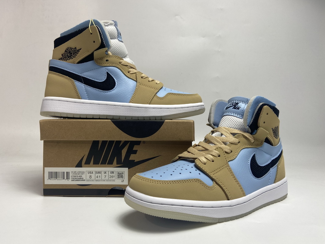 Coco Shoes Air Jordan 1 Zoom CMFT Psychic Blue CT0979-400 - Cocoshoesvip.net