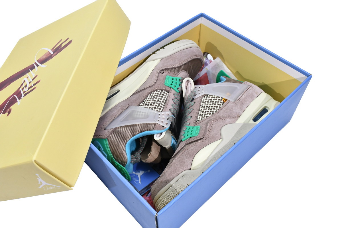 Coco Shoes Air Jordan 4 Union LA x Taupe Haze DJ5718-242 - Cocoshoesvip.net