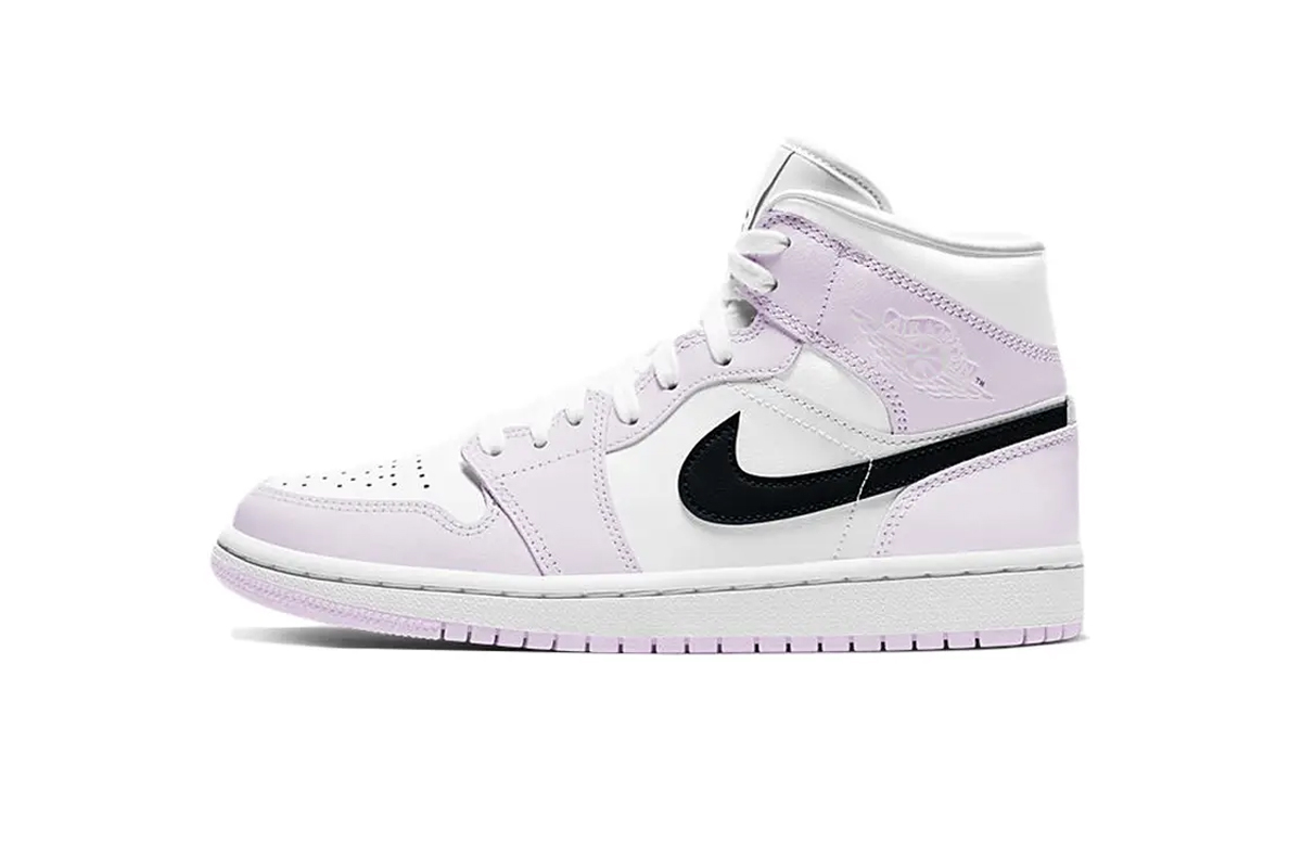 Coco Shoes Air Jordan 1 Mid Barely Rose (W) BQ6472-500 - Cocoshoesvip.net