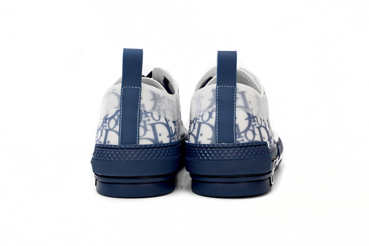 Coco Shoes Dior B23 Low Top Blue Oblique 3SN249YNT_H565 - Cocoshoesvip.net