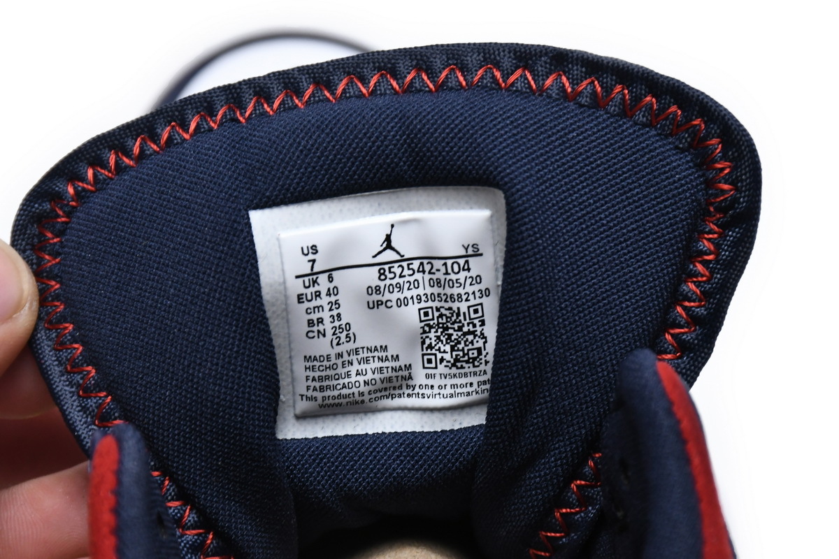 Coco Shoes Air Jordan 1 Mid SE USA 852542-104 - Cocoshoesvip.net