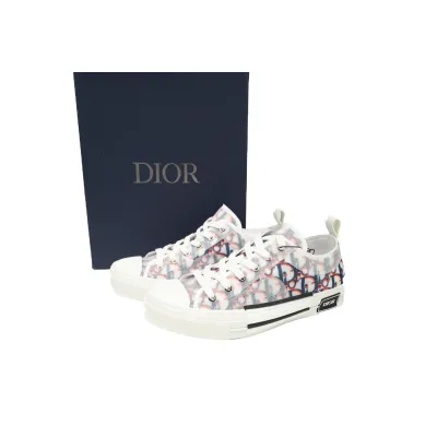 Dior B23 Low Top Red Blue Oblique 3SN249YTG_H563 02