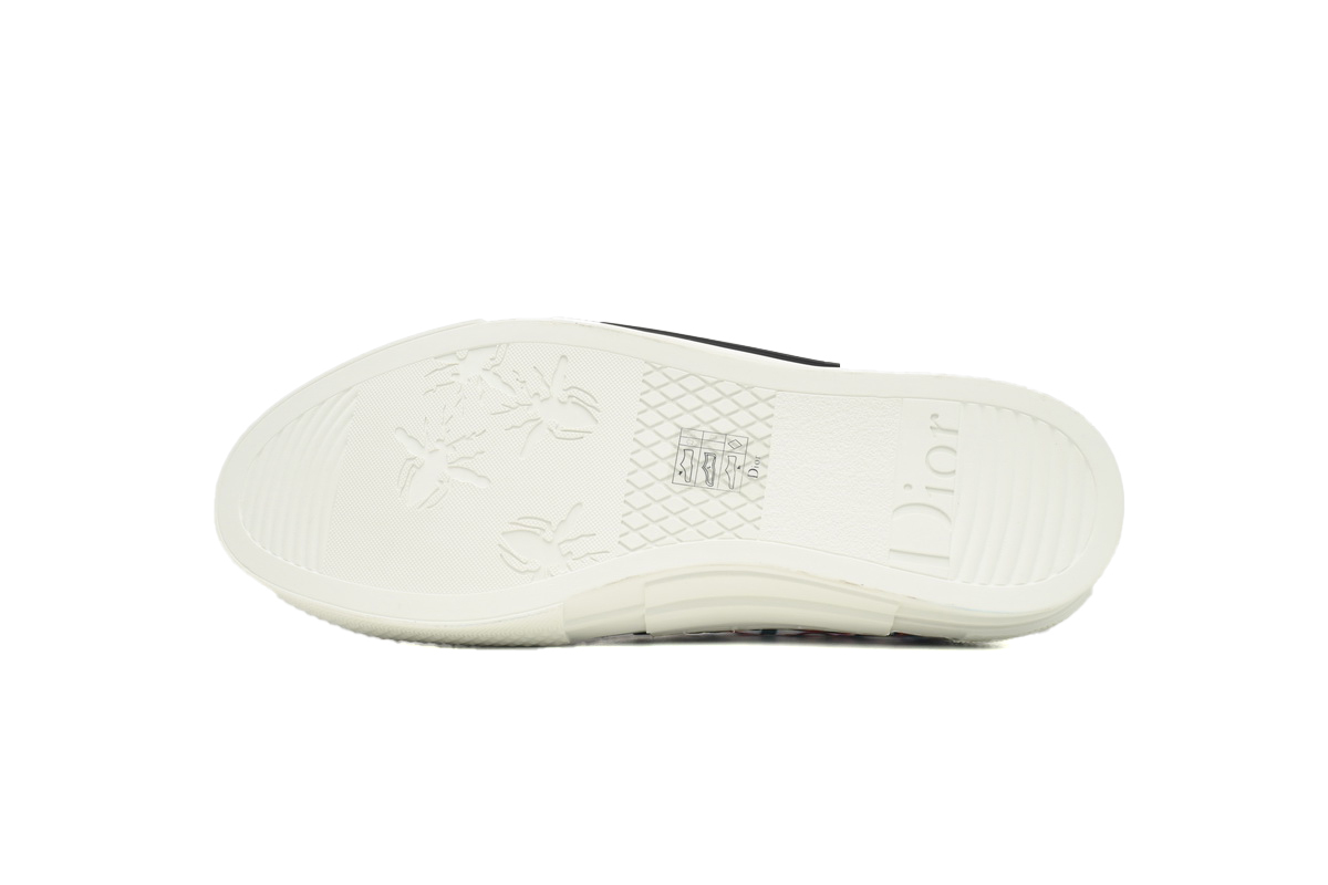 Coco Shoes Dior B23 Low Top Red Blue Oblique 3SN249YTG_H563 - Cocoshoesvip.net