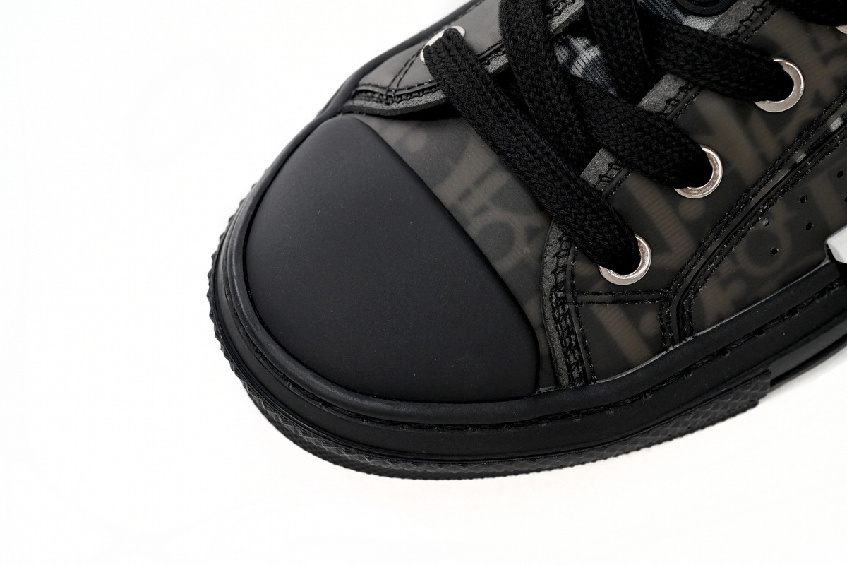 Coco Shoes Dior B23 Low Top Canvas Oblique Black 3SN249YJP_H960 - Cocoshoesvip.net