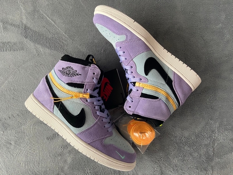 Coco Shoes Air Jordan 1 Retro High Switch Purple Pulse CW6576-500 - Cocoshoesvip.net