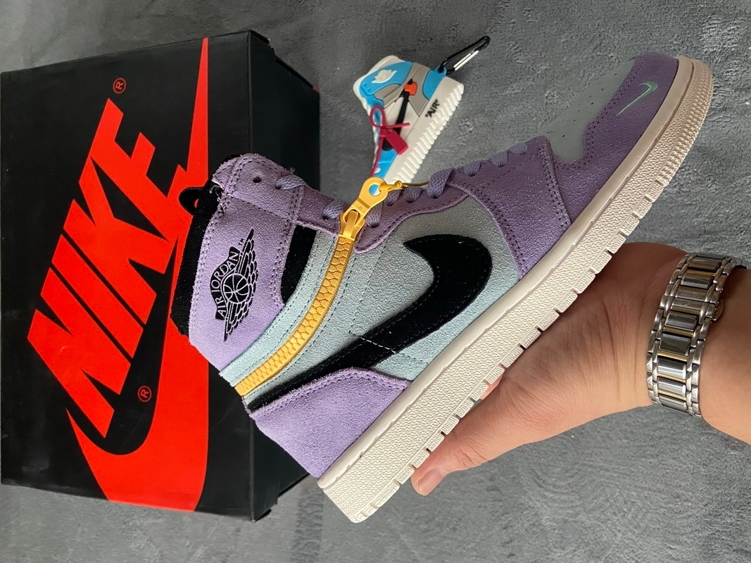 Coco Shoes Air Jordan 1 Retro High Switch Purple Pulse CW6576-500 - Cocoshoesvip.net