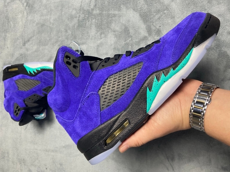 Coco Shoes Air Jordan 5 Alternate Grape 136027-500 - Cocoshoesvip.net