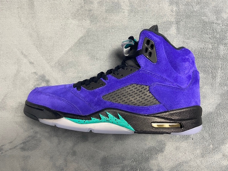 Coco Shoes Air Jordan 5 Alternate Grape 136027-500 - Cocoshoesvip.net