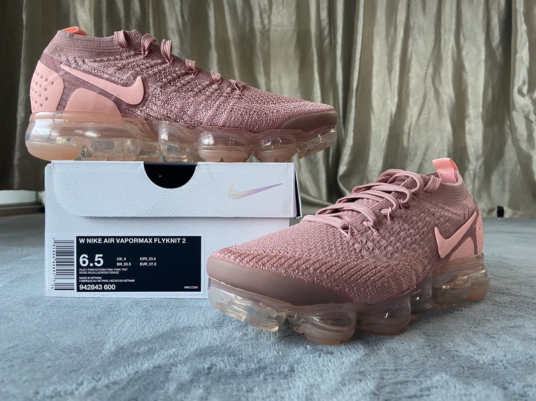 Coco Shoes Nike Air VaporMax 2 Rust Pink 942843-600 - Cocoshoesvip.net