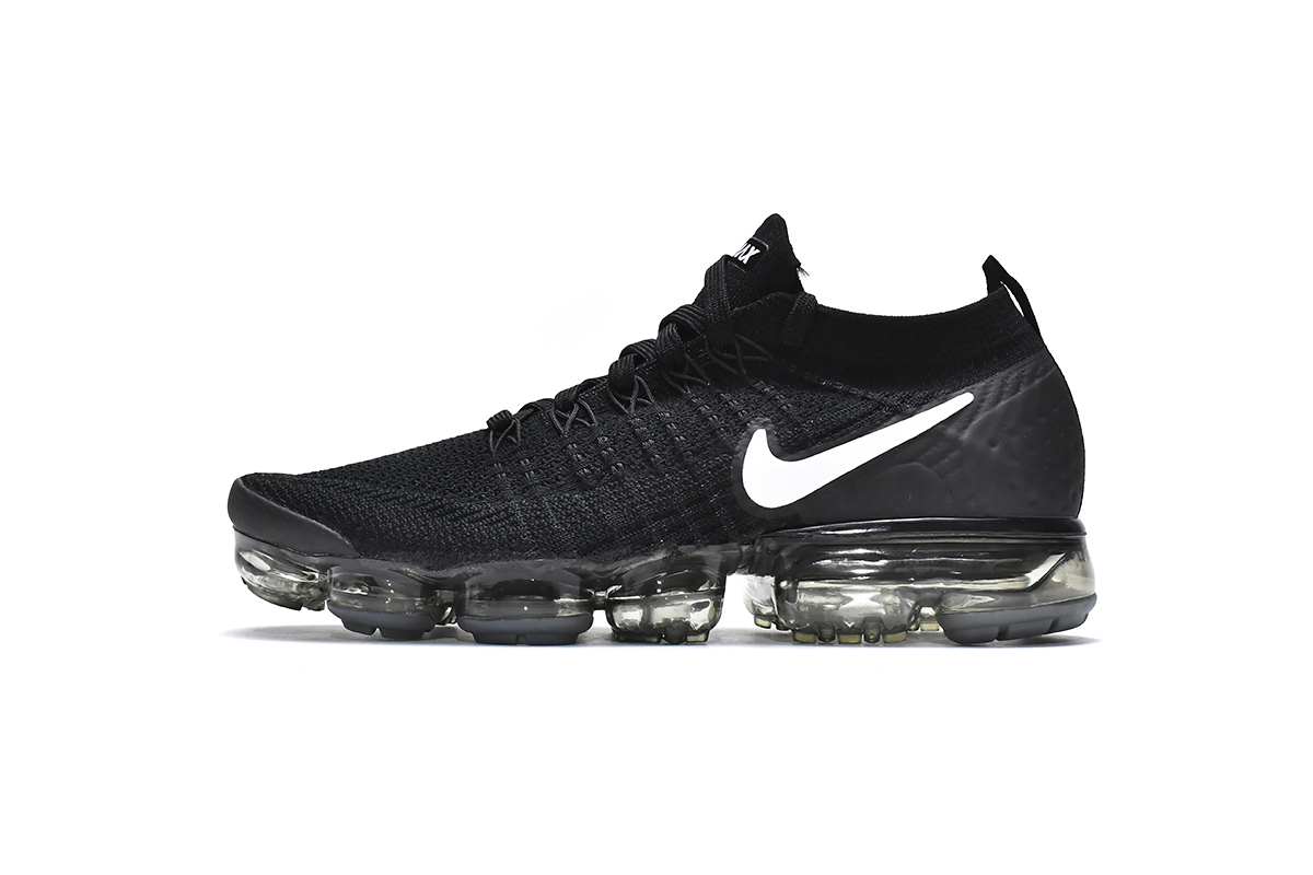 Coco Shoes Nike Air VaporMax 2 Black White Grey AA3831-101 - Cocoshoesvip.net