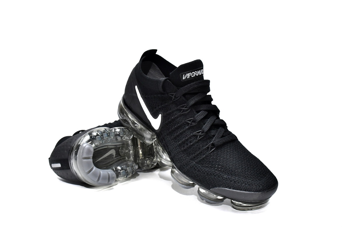 Coco Shoes Nike Air VaporMax 2 Black White Grey AA3831-101 - Cocoshoesvip.net