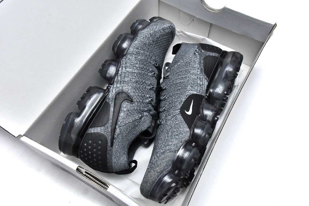 Coco Shoes Nike Air VaporMax Flyknit Black Grey 942842-002 - Cocoshoesvip.net