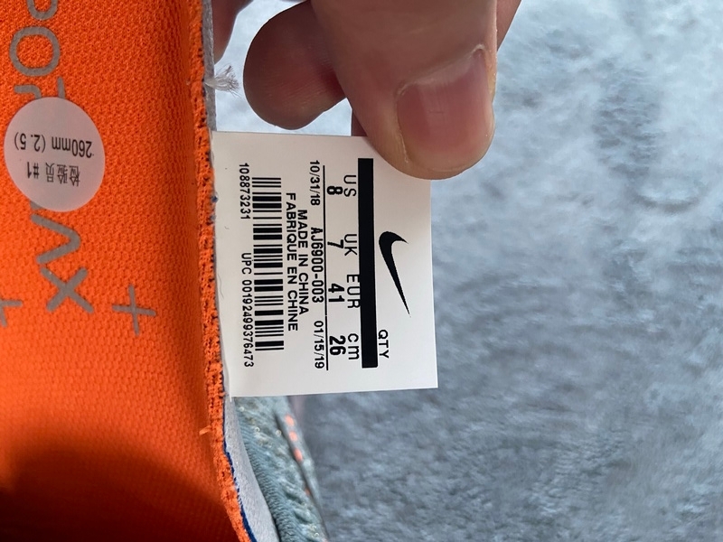 Coco Shoes Nike Air VaporMax 3.0 Grey Orange AJ6900-003 - Cocoshoesvip.net