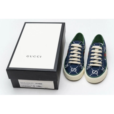 Coco Shoes Gucci Tennis 1977 Blue 01