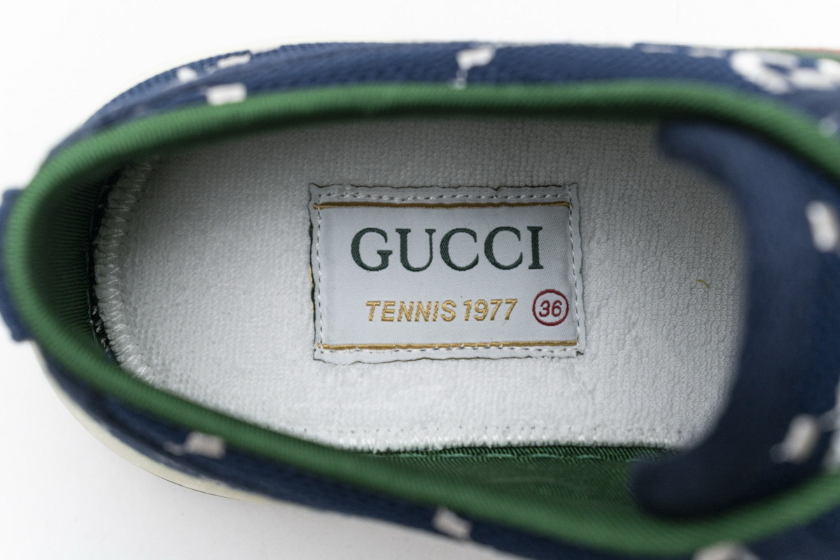 Coco Shoes Gucci Tennis 1977 Blue - Cocoshoesvip.net