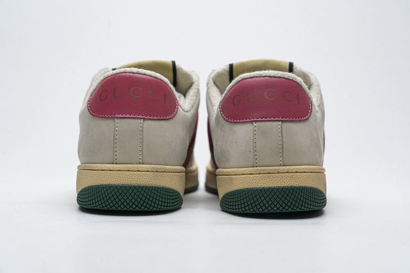 Coco Shoes Gucci Screener GG Peach Tail 546551 9Y920 9665 - Cocoshoesvip.net