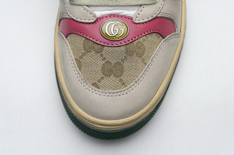 Coco Shoes Gucci Screener GG Peach Tail 546551 9Y920 9665 - Cocoshoesvip.net