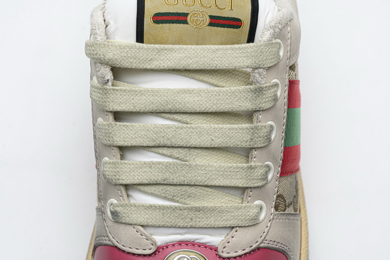 Coco Shoes Gucci Screener GG Peach Tail 546551 9Y920 9665 - Cocoshoesvip.net