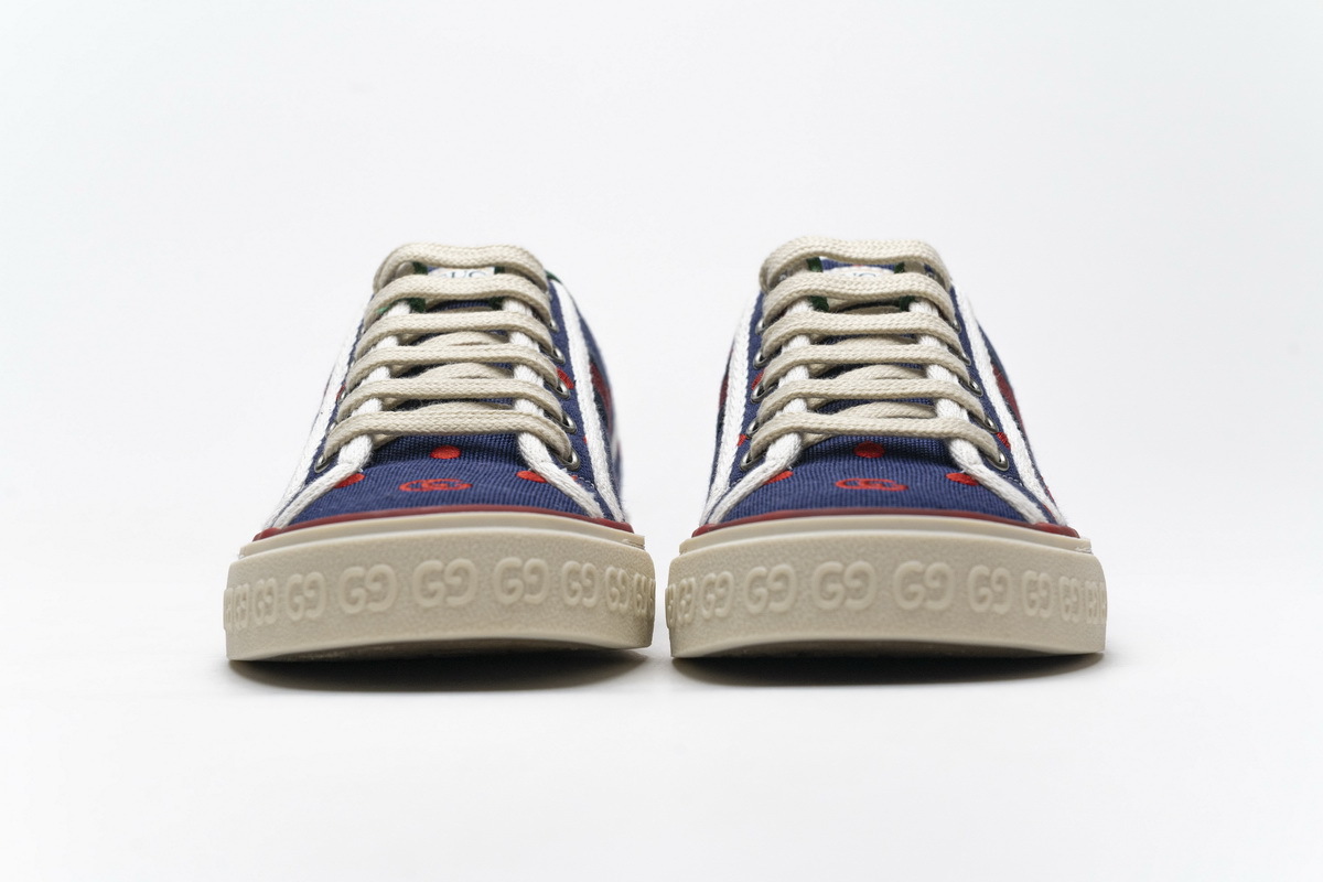 Coco Shoes Gucci Women Tennis Dots Sneaker G602129 AY070 9591 - Cocoshoesvip.net