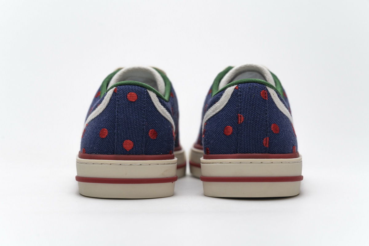 Coco Shoes Gucci Women Tennis Dots Sneaker G602129 AY070 9591 - Cocoshoesvip.net