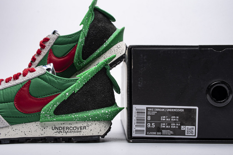 Coco Shoes Nike Daybreak Undercover Lucky Green Red CJ3295-300 - Cocoshoesvip.net