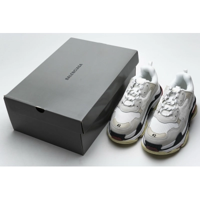 Balenciaga Triple S White Dark Grey Red 541624 W06E2 1790 02