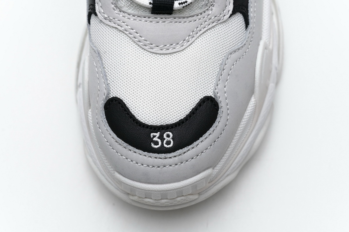 Coco Shoes Balenciaga Triple S Black Grey 584088 W06E2 1769 - Cocoshoesvip.net