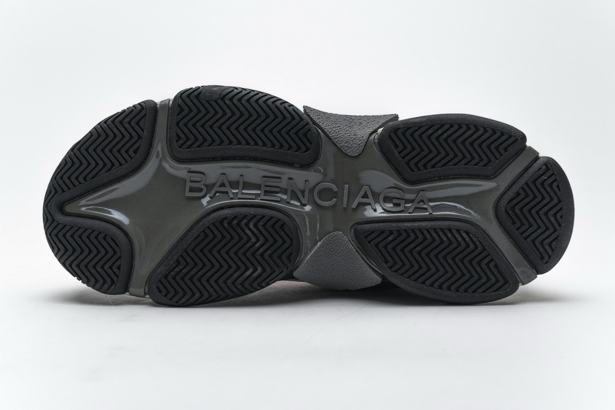 Coco Shoes Balenciaga Triple S Black Red Grey 483513 W06E1 1006 - Cocoshoesvip.net