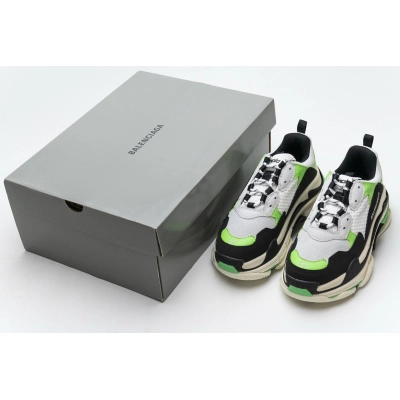 Balenciaga Triple S White Green 483513 W06E1 1008 02