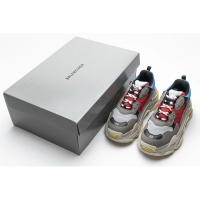Balenciaga Triple S Blue Red 483513 W06E3 4365 02