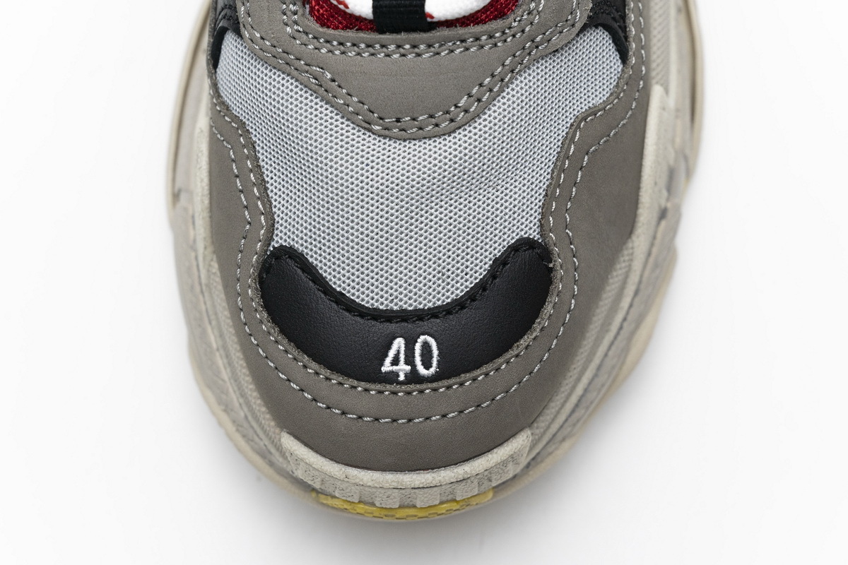 Coco Shoes Balenciaga Triple S Blue Red 483513 W06E3 4365 - Cocoshoesvip.net