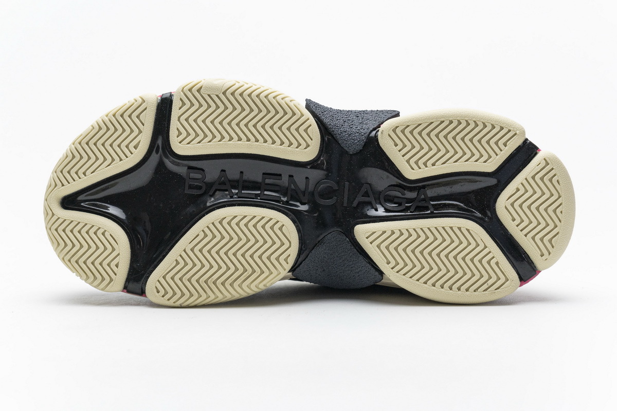 Coco Shoes Balenciaga Triple S Black Pink 483513 W06E8 8080 - Cocoshoesvip.net