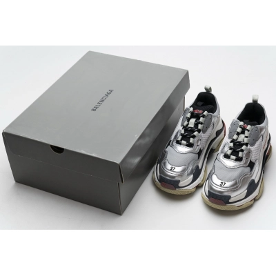 Balenciaga Triple S Grey Silver 541624 W06E2 7320 02