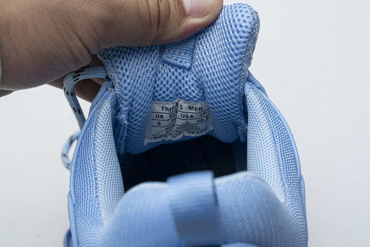 Coco Shoes Balenciaga Triple S Light Blue 524039 W2FW1 4800 - Cocoshoesvip.net