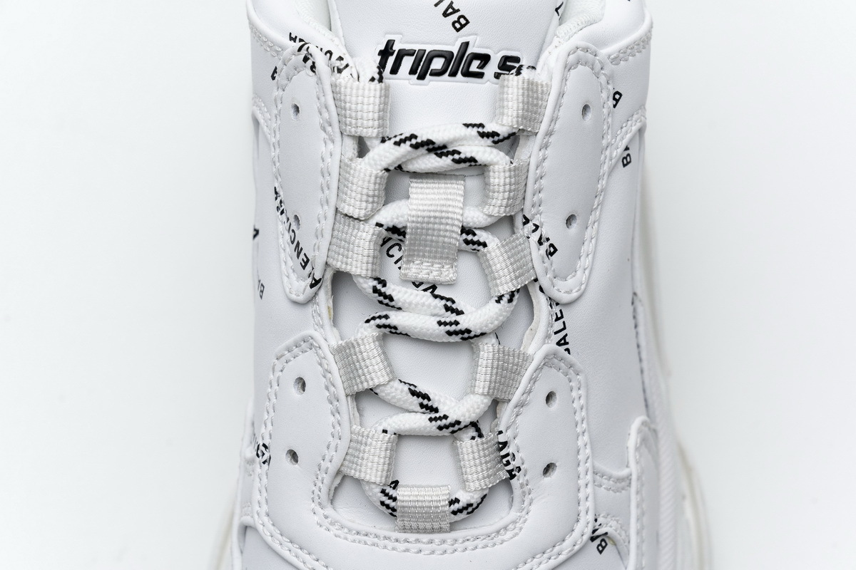 Coco Shoes Balenciaga Triple S White 524039 W06E2 2021 - Cocoshoesvip.net
