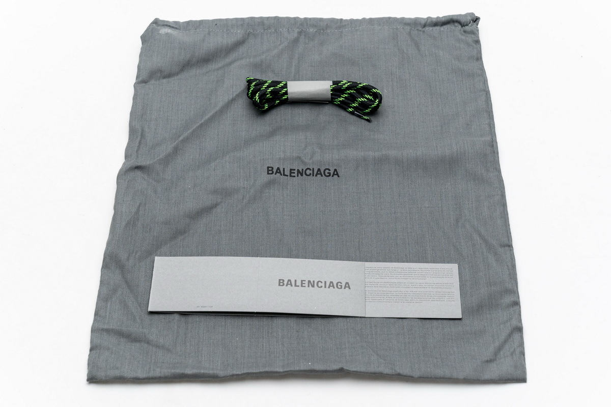 Coco Shoes Balenciaga Triple S Letter Fluorescent Yellow 524039 W2FA1 7633 - Cocoshoesvip.net