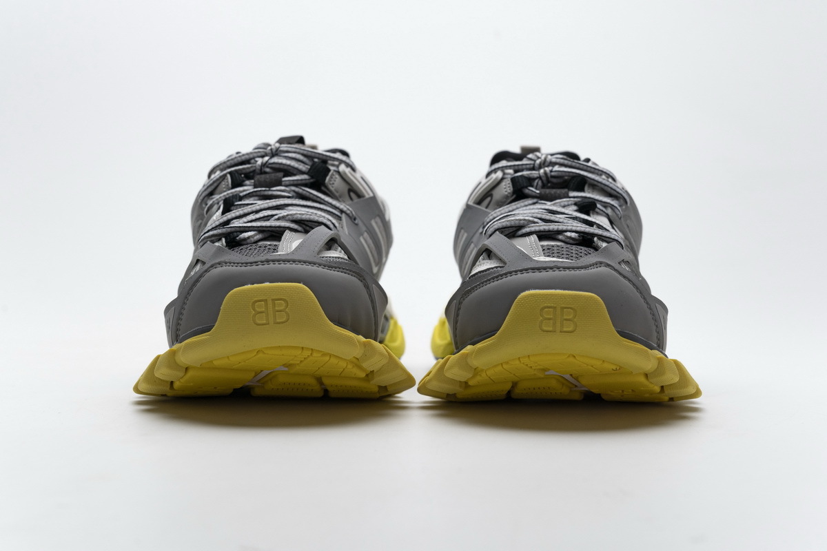 Coco Shoes Balenciaga Track White Grey Orange (Without LED)  542435 W1GB7 2018 - Cocoshoesvip.net