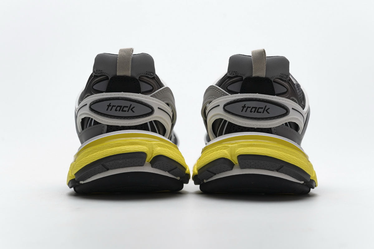 Coco Shoes Balenciaga Track White Grey Orange (Without LED)  542435 W1GB7 2018 - Cocoshoesvip.net