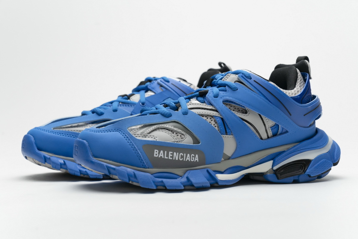Coco Shoes Balenciaga Track Grey Blue (Without LED) 542023 W2LA1 2039 - Cocoshoesvip.net