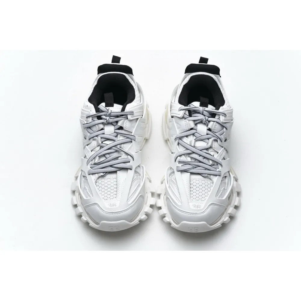 Coco Shoes Balenciaga Track White Black (Without LED) 542436 W3AC1 9010 - Cocoshoesvip.net