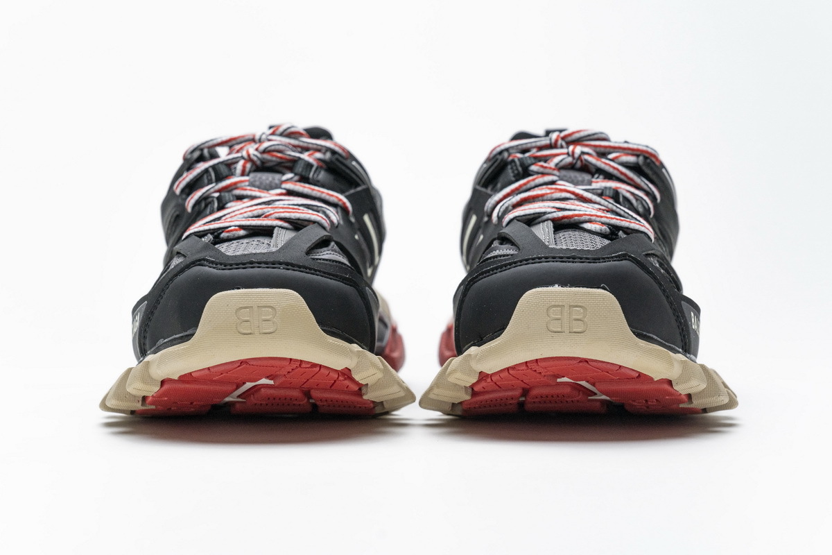 Coco Shoes Balenciaga Track Black Red (Without LED) 542436 W1GB1 1000 - Cocoshoesvip.net