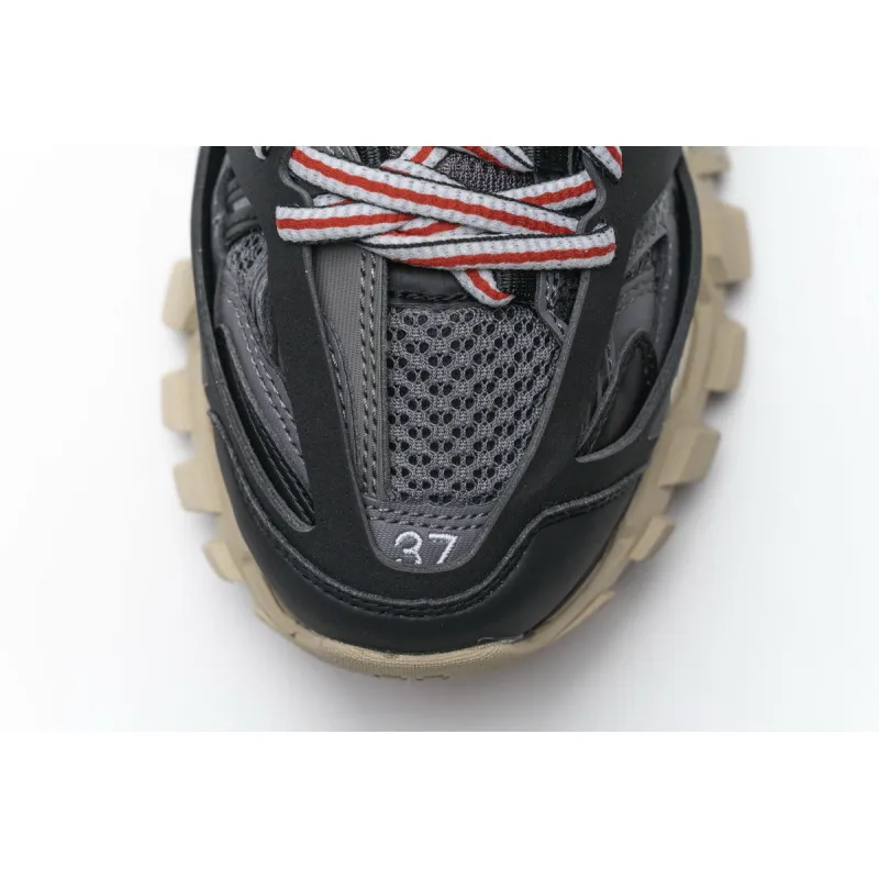 Coco Shoes Balenciaga Track Black Red (Without LED) 542436 W1GB1 1000 - Cocoshoesvip.net