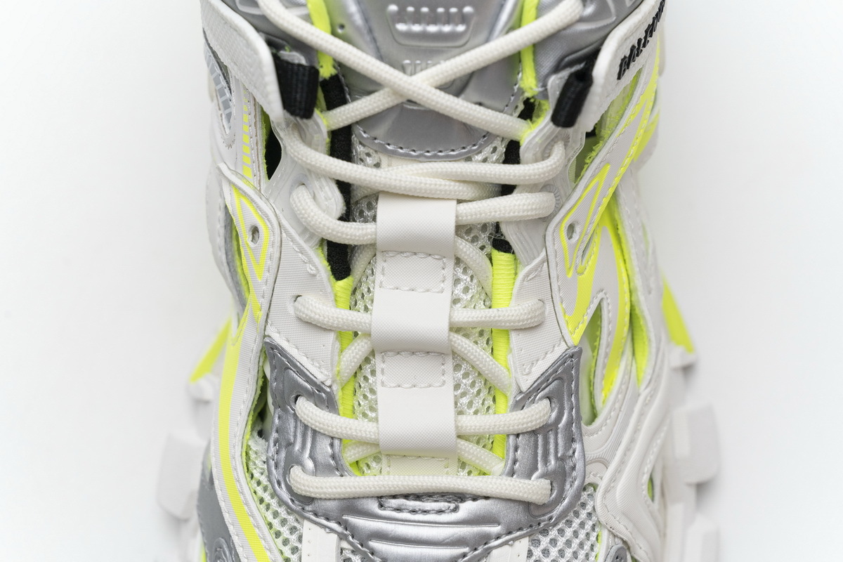 Coco Shoes Balenciaga Track.2 Sneaker White Fluo Yellow 568515 W2ON3 9073 - Cocoshoesvip.net