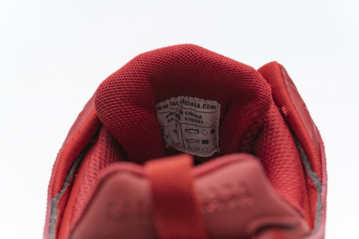 Coco Shoes Balenciaga Track.2 Sneaker Pearl Red 570391 W2GN3 2029 - Cocoshoesvip.net