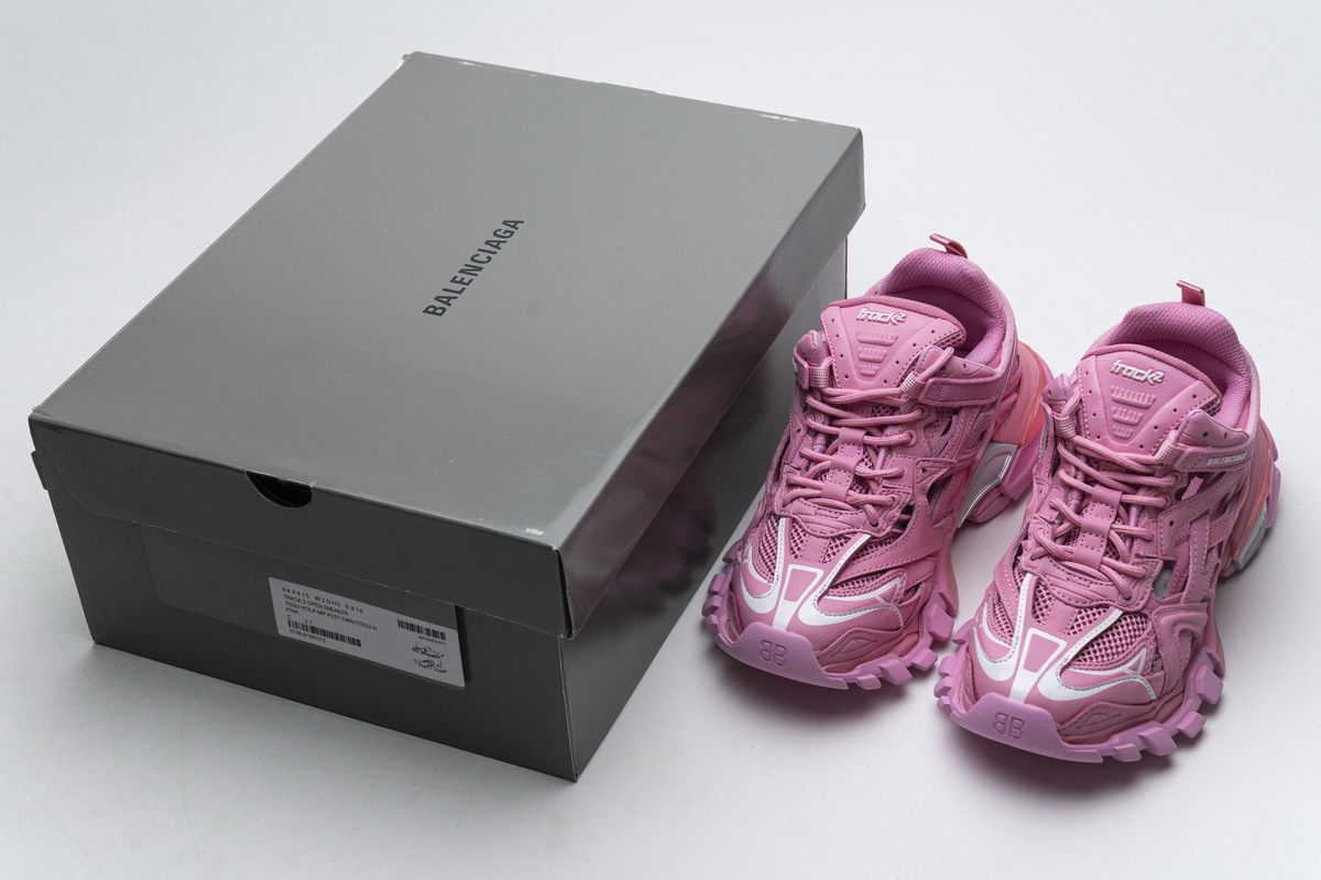 Coco Shoes Balenciaga Track.2 Sneaker Pink 568615 W2GN5 5816 - Cocoshoesvip.net