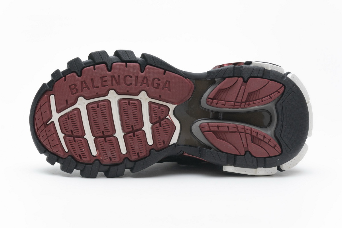 Coco Shoes Balenciaga Track.2 Sneaker Burgundy 568615 W2GN3 6000 - Cocoshoesvip.net