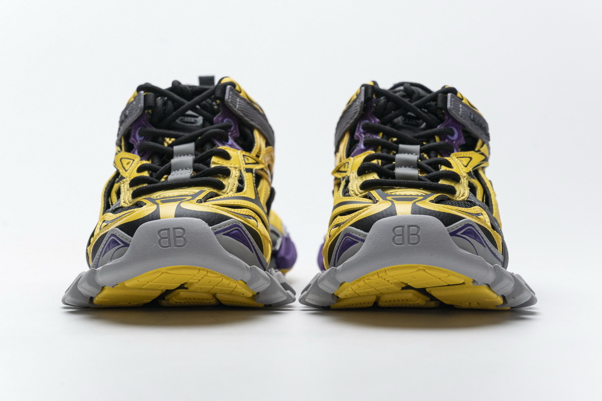 Coco Shoes Balenciaga Track.2 Sneaker Yellow Black 570391 W2GN1 2027 - Cocoshoesvip.net